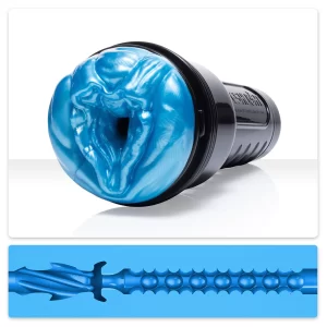 Masturbator Fleshlight ALIEN Albastru lungime 25.4 cm forma vagin