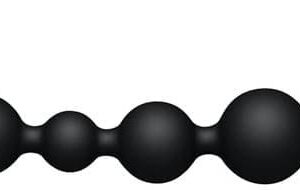 Bile Anale Joyballs Anal Wave Long Joydivision Negru grosime 1.8 - 2.5 - 3 cm lungime 29.8 cm 4028403157912