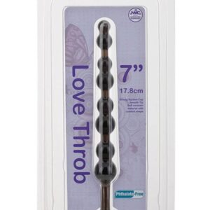 Bile Anale Love Throb Nmc Negru grosime 1.5 - 2 cm lungime 17.8 cm 4892503119961