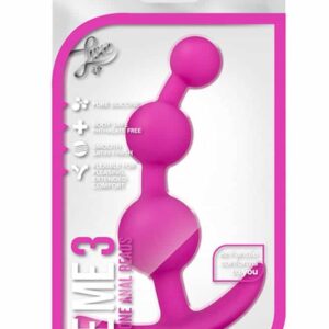 Bile Anale Luxe Beme3 Blush Roz grosime 3.3 cm lungime 12.7 cm 702730697955