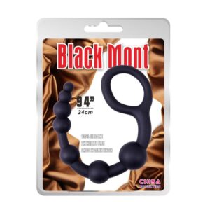 Bile Anale Power Boyfriend Beads Chisa Novelties Negru grosime 1.7 - 4.5 cm lungime 40 cm 759746334015