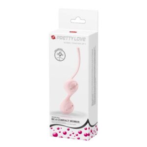 Bile Vaginale Kegel Tighten Up I 2 Buc. Pretty Love 3 cm Roz 6959532320909