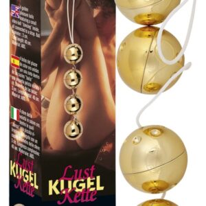 Bile Vaginale Pleasure Balls 4 Orion 3 cm Auriu 4024144512157