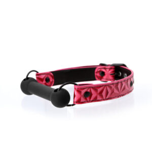 Calus Sinful Bar Gag NS Toys Negru, Roz cu diametru 2.8 cm, din Silicon, Vinil 657447102462