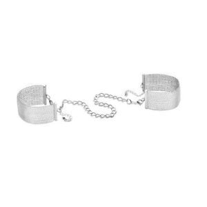Catuse metalice tip bratara Magnifique Handcuffs- Silver Bijoux Indiscrets Argintiu din Metal 8436562010973