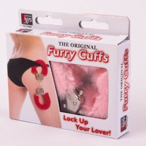 Catuse pufoase BDSM Metal Handcuff Nmc Roz din Metal si Plus 4892503058321