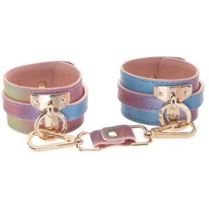 Catuse reglabile din catarama Spectra Bondage NS Toys Multicolor din Metal si Imitatie Piele 657447106286