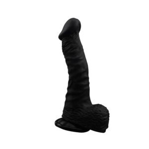 Dildo cu testicule - si ventuza Chisa Novelties Politician Black Negru lungime 19.5 cm diametru 4 cm 759746673220