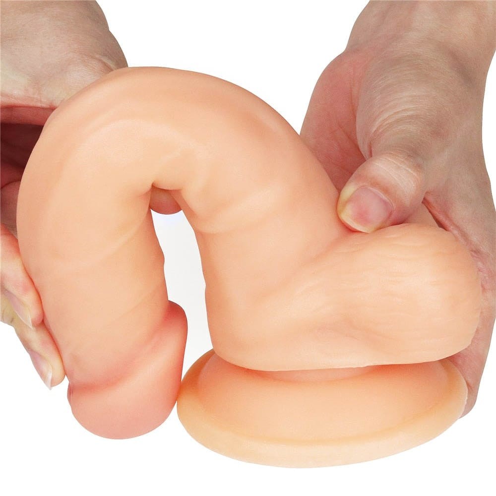 Dildo cu testicule - si ventuza Lovetoy The Ultra Soft Dude 2 culoarea Pielii lungime 20.5 cm diametru 3.5 cm 6970260907965 Dildo cu testicule - si ventuza Lovetoy The Ultra Soft Dude 2 culoarea Pielii lungime 20.5 cm diametru 3.5 cm 6970260907965