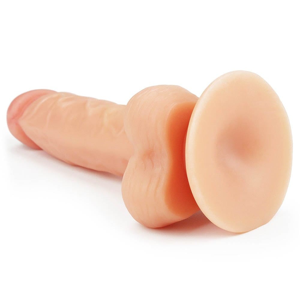 Dildo cu testicule - si ventuza Lovetoy The Ultra Soft Dude 2 culoarea Pielii lungime 20.5 cm diametru 3.5 cm 6970260907965 Dildo cu testicule - si ventuza Lovetoy The Ultra Soft Dude 2 culoarea Pielii lungime 20.5 cm diametru 3.5 cm 6970260907965
