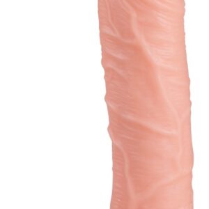 Dildo cu testicule - si ventuza Nmc GIANT FAMILY LITTLE DICK culoarea Pielii lungime 28 cm diametru 6 cm 4892503139433