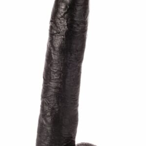Dildo cu testicule - si ventuza X-Men Hunter's Cock Negru lungime 43 cm diametru 7.5 cm 5999560515442