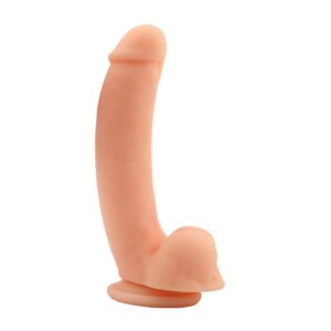 Dildo cu testicule - si ventuza - punctul G Chisa Novelties Boss Flesh culoarea Pielii lungime 20.5 cm diametru 4 cm 759746875976