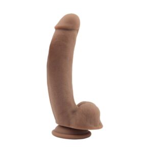 Dildo cu testicule - si ventuza - punctul G Chisa Novelties Boss Maro lungime 20.5 cm diametru 4 cm 759746875945