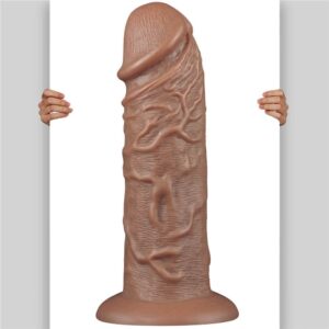 Dildo cu ventuza Lovetoy Realistic Chubby Maro lungime 27 cm diametru 6.3 cm 6970260907491