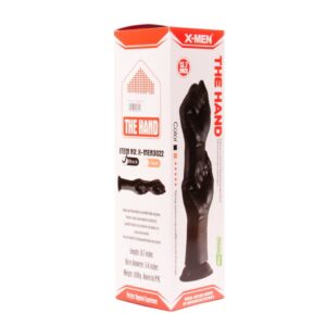 Dildo cu ventuza X-Men The Hand Negru lungime 34.8 cm diametru 8.6 cm 5999560513141