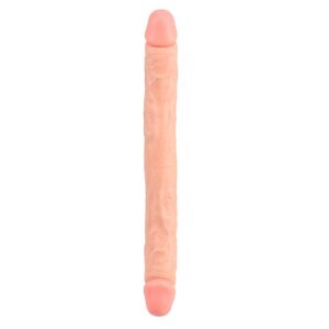 Dildo dublu Chisa Novelties Ladybro Love culoarea Pielii lungime 32.5 cm diametru 3.5 cm 759746056818