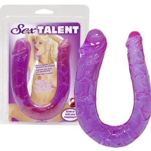Dildo dublu Orion Sex Talent Double Dong Violet lungime 29 cm diametru 2 - 3 cm 4024144522903