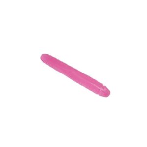 Dildo dublu X-Men Charmly Pliable Double Dong Roz lungime 33 cm diametru 4 cm 5999560514360