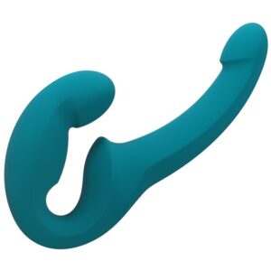 Dildo dublu - punctul G Fun Factory SHARE LITE deep sea blue Albastru lungime 30 cm diametru 2.5 - 4 cm 4032498255019