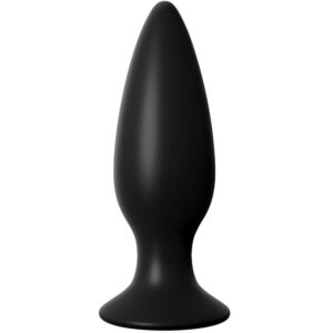 Dop Anal Anal Fantasy Elite Collection Large Anal Plug Voluptas Negru grosime 4.4 cm lungime 13.5 cm cu ventuza - vibratii 603912751666