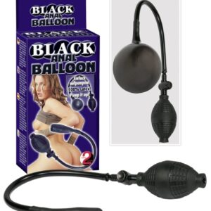 Dop Anal Black Anal Balloon Orion Negru grosime 2 cm lungime 9 - 37 cm 4024144523887