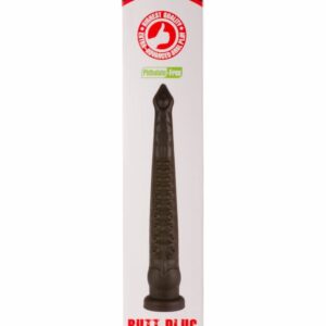 Dop Anal Butt Plug Silicone X-Men Negru grosime 8 cm lungime 59 cm cu ventuza 5999560516760
