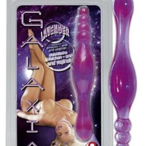 Dop Anal Dildo Galaxia Lavender Orion Violet grosime 1.5 - 3 cm lungime 20 cm dublu 4024144522521