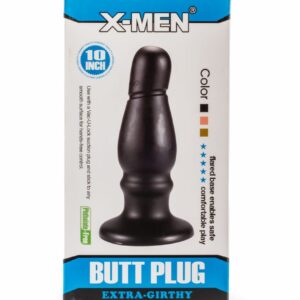 Dop Anal Extra Girthy Butt Plug VII X-Men  grosime 7 cm lungime 22.3 cm cu ventuza 5999560516234