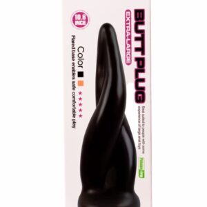Dop Anal Extra Large Butt Plug X-Men Negru grosime 8.5 cm lungime 27 cm cu ventuza 5999560516029