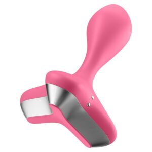 Dop Anal Game Changer Satisfyer Roz grosime 4 cm lungime 11.5 cm vibratii 4061504006789