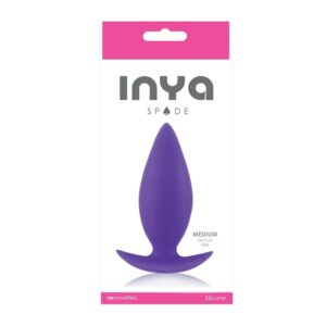 Dop Anal INYA Spades Medium NS Toys Violet grosime 3.5 cm lungime  cm 657447097393
