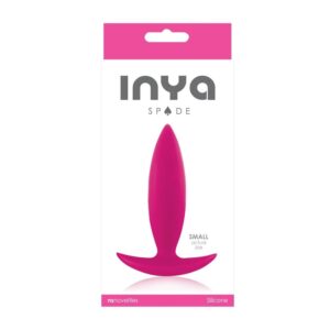 Dop Anal INYA Spades Small NS Toys Roz grosime 2.5 cm lungime  cm 657447097362