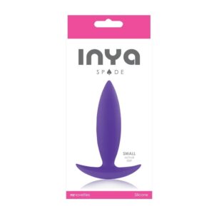 Dop Anal INYA Spades Small NS Toys Violet grosime 2.5 cm lungime 10.2 cm 657447097379