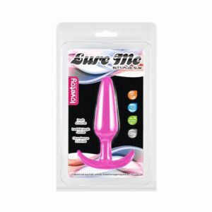Dop Anal LURE ME Classic Anal Plug S Lovetoy Roz grosime 2.5 cm lungime 10 cm 5999560510003