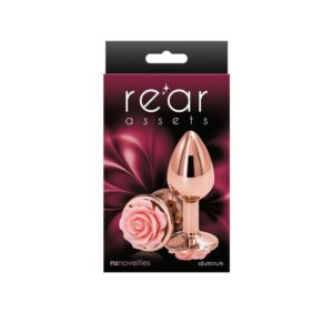 Dop Anal Rear Assets Rose Small NS Toys Roz grosime 3.2 cm lungime 7.6 cm 657447103575