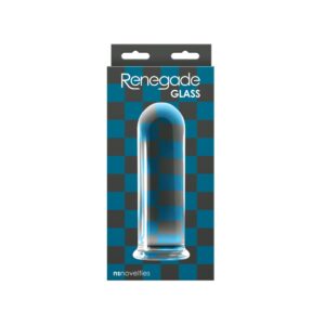 Dop Anal Renegade Glass Rook NS Toys Transparent grosime 6.6 cm lungime 15.2 cm 657447104305