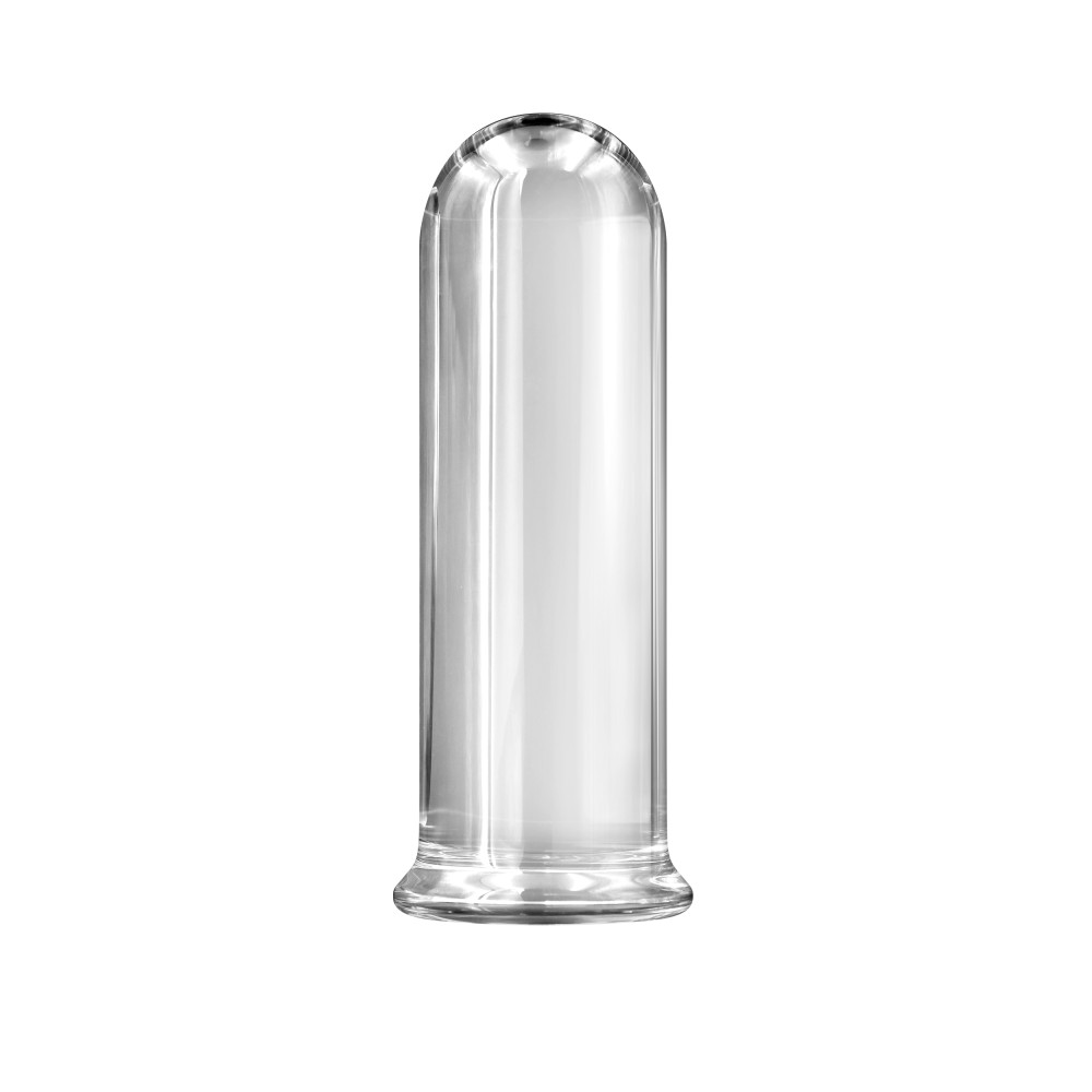 Dop Anal Renegade Glass Rook NS Toys Transparent grosime 6.6 cm lungime 15.2 cm 657447104305