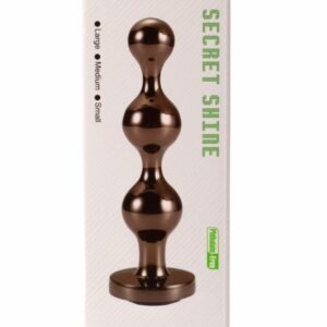 Dop Anal Secret Shine Booty Call Gun Colour S X-Men Negru grosime 2.3 cm lungime 10.5 cm 5999560515756