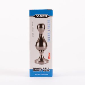 Dop Anal Secret Shine Booty Call L III X-Men Negru grosime 2.5 - 4 cm lungime 13 cm 5999560517194