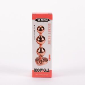 Dop Anal Secret Shine Booty Call M X-Men Cupru grosime 1.5 - 2 - 2.5 cm lungime 12.5 cm 5999560517248