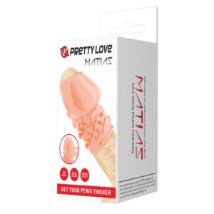 Extensie Penis Pretty Love Matias cap penis Pretty Love culoarea Pielii 6.5 cm 6959532327380
