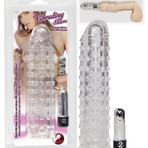 Extensie Penis cu vibratii Orion Transparent 17 cm 4024144563364