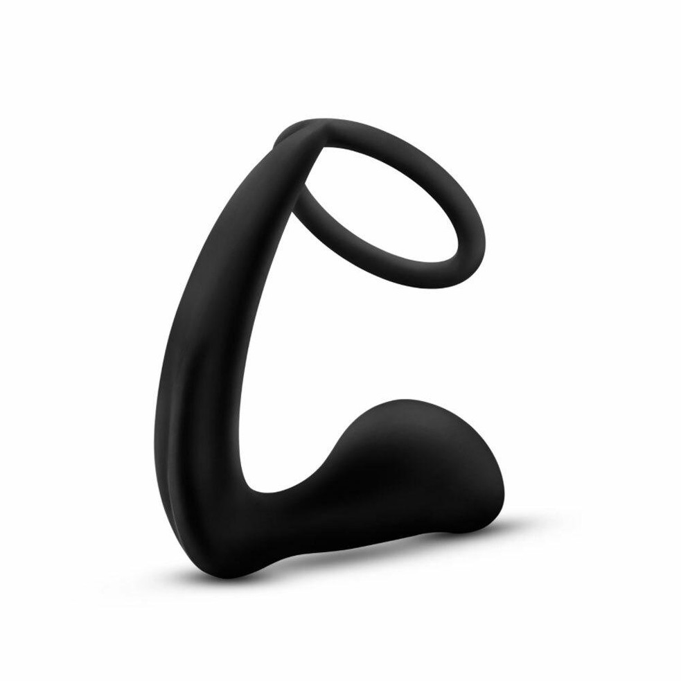 Inel Penis Dop Anal masajor prostata Blush diametru 3.5 - 3.8 cm Negru 850002870336 Inel Penis Dop Anal masajor prostata Blush diametru 3.5 - 3.8 cm Negru 850002870336