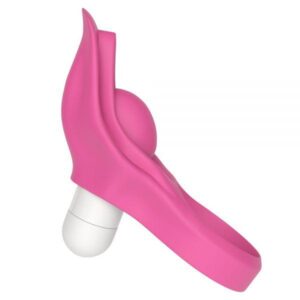 Inel Penis Power Clit Stamina cu vibratii si stimulare clitoris Lovetoy diametru 2.3 - 3 cm Roz 6970260900829