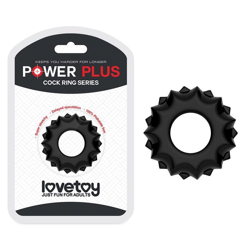 Inel Penis Power Plus Cockring Lovetoy diametru 1.7 cm Negru 6970260905282 Inel Penis Power Plus Cockring Lovetoy diametru 1.7 cm Negru 6970260905282