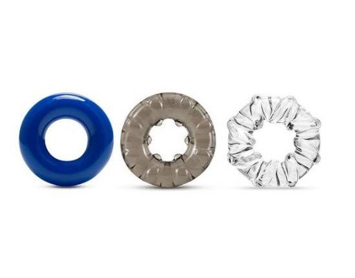 Inel Penis STAY HARD TRIPLE STRETCH 3 modele Blush diametru 1.9 - 3.8 cm Multicolor 850002870374 Inel Penis STAY HARD TRIPLE STRETCH 3 modele Blush diametru 1.9 - 3.8 cm Multicolor 850002870374