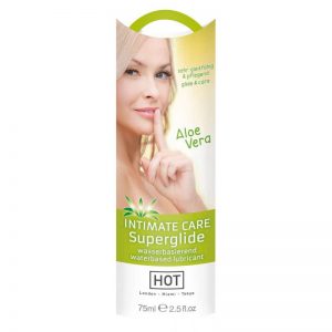 Lubrifiant pe baza de apa Hot Pe baza de plante INTIMATE CARE Superglide 75 ml