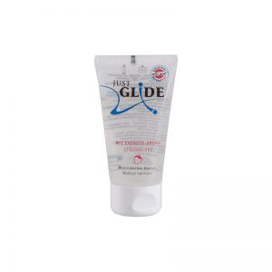 Lubrifiant pe baza de apa Orion Aromat si miros placut Just Glide Strawberry 50 ml