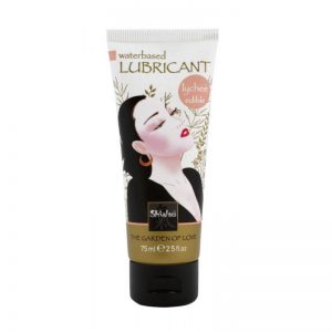 Lubrifiant pe baza de apa Shiatsu Aromat si miros placut NTIMATE MOMENTS edible LYCHEE 75 ml
